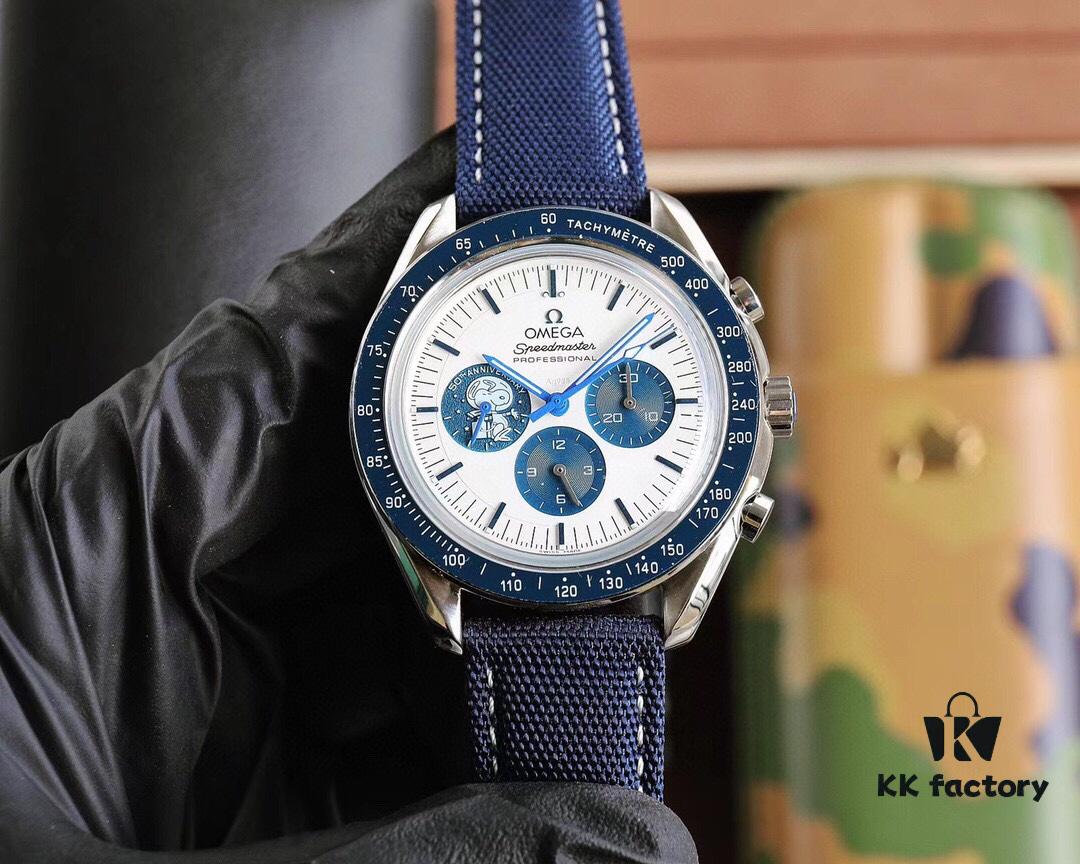 New Release: Third Generation Snoopy Omega OMEGA Speedmaster Series (50th Anniversary Limited Edition Watch of the Snoopy Award)