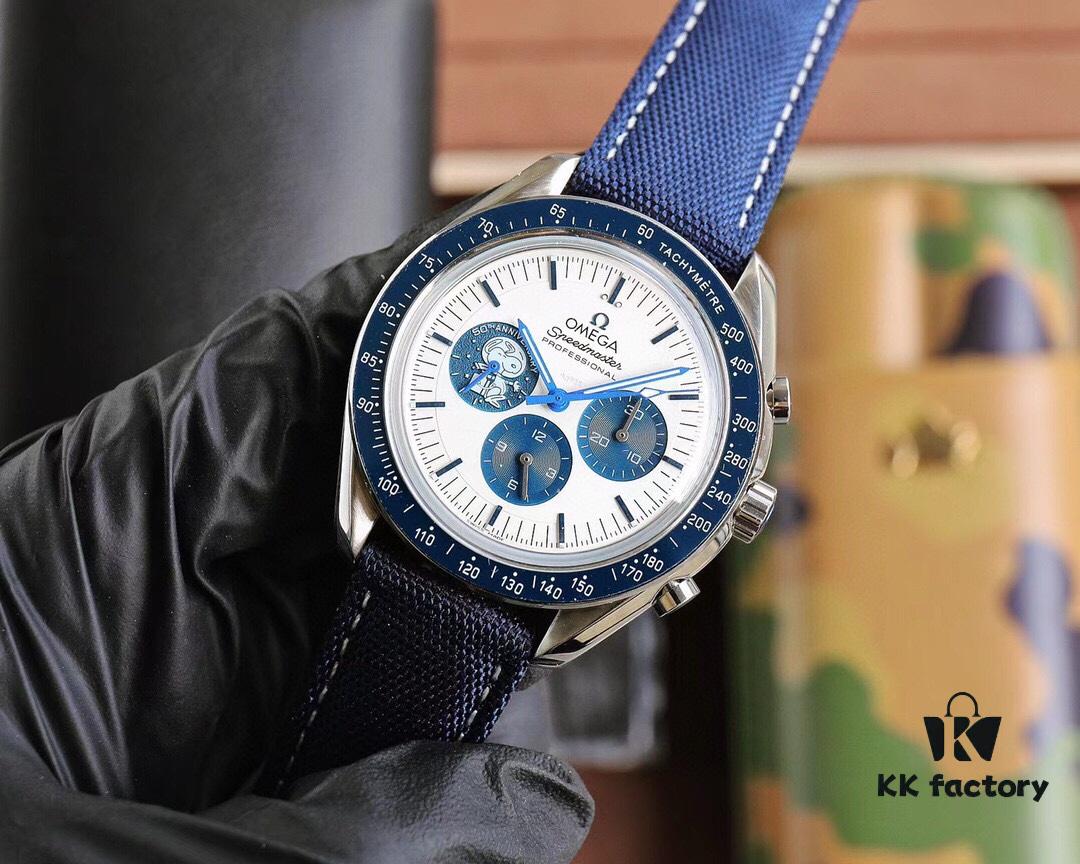 New Release: Third Generation Snoopy Omega OMEGA Speedmaster Series (50th Anniversary Limited Edition Watch of the Snoopy Award)