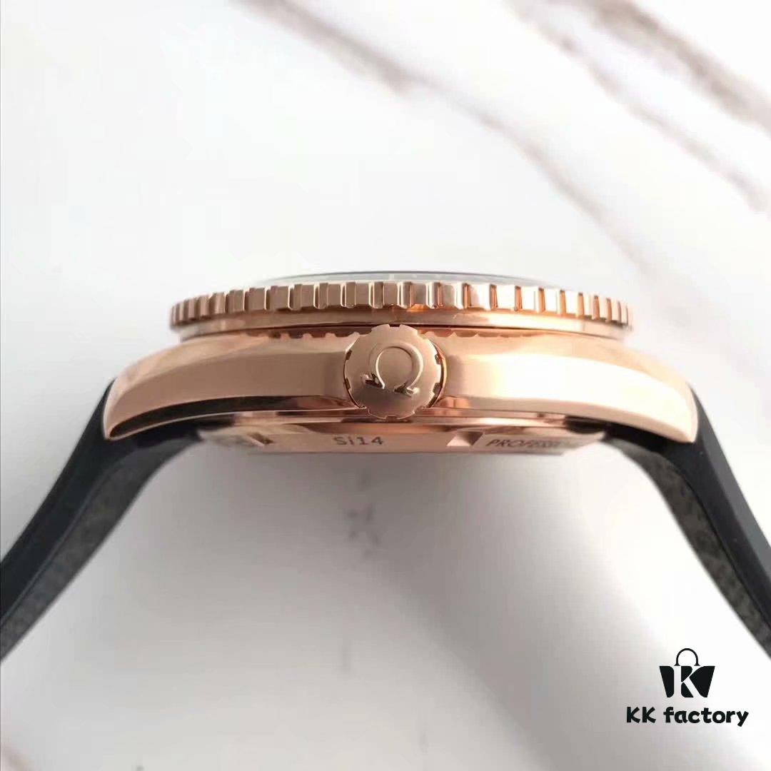 BF Fine Collection Omega Seamaster 600m Diver's Watch for Men, Equipped with Original Co-Axial 8501 Movement, High-Performance Waterproof and Super Luminous, 1:1 Replica with Flawless Design (Compatible with Steel and Rubber Straps)