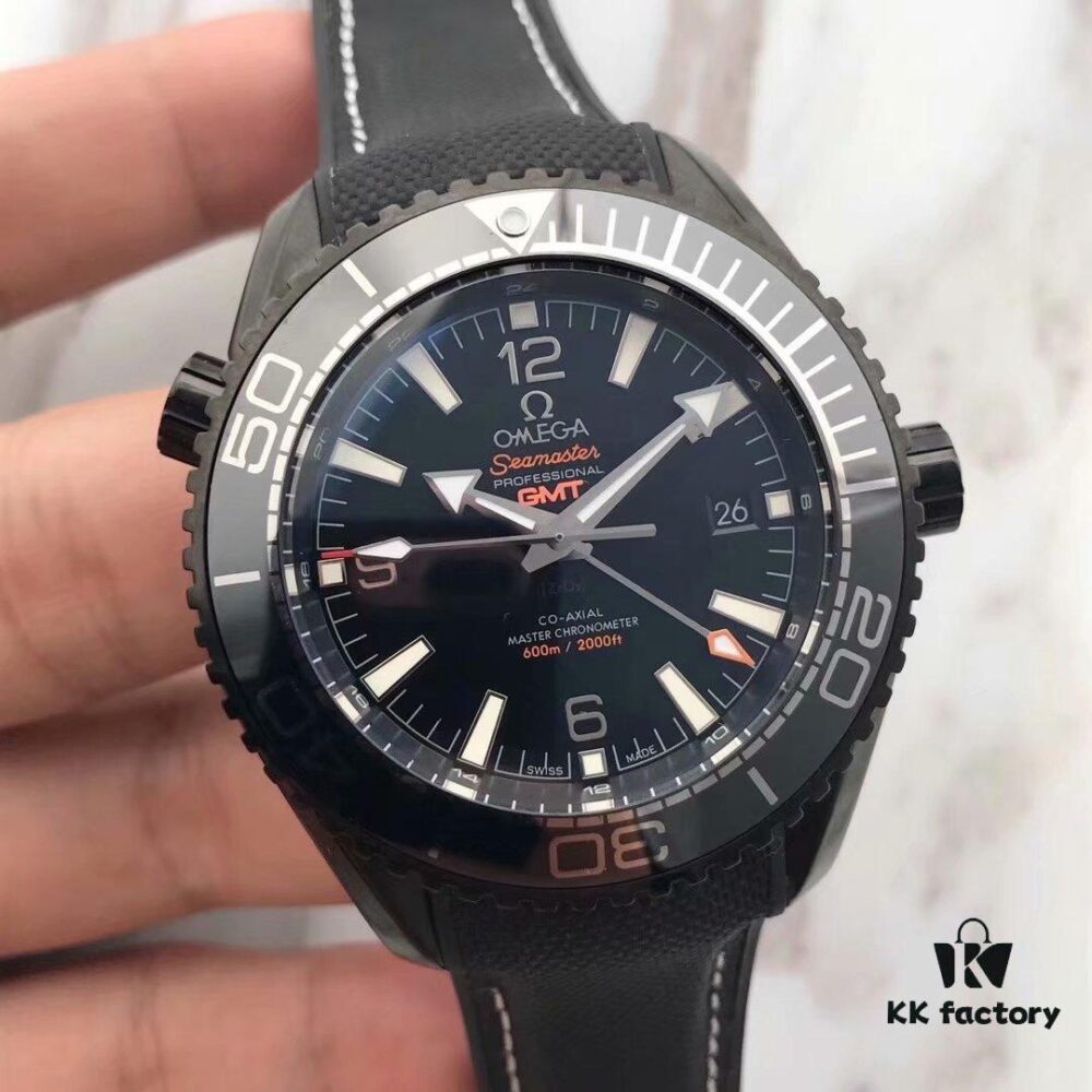 BF Fine Omega Seamaster 600m Series Automatic Mechanical Men's Watch with Original 4-Hand GMT8906 Movement