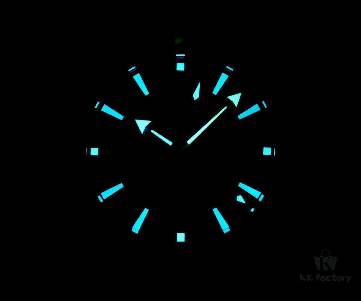 BF Fine Omega Seamaster 600m Series Automatic Mechanical Men's Watch with Original 4-Hand GMT8906 Movement