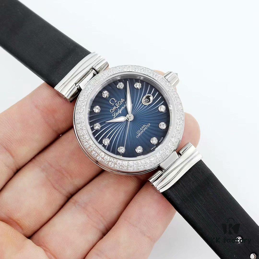 BF Fine V4 Edition Omega De Ville Ladymatic Bird's Nest Series Ladies Mechanical Watch