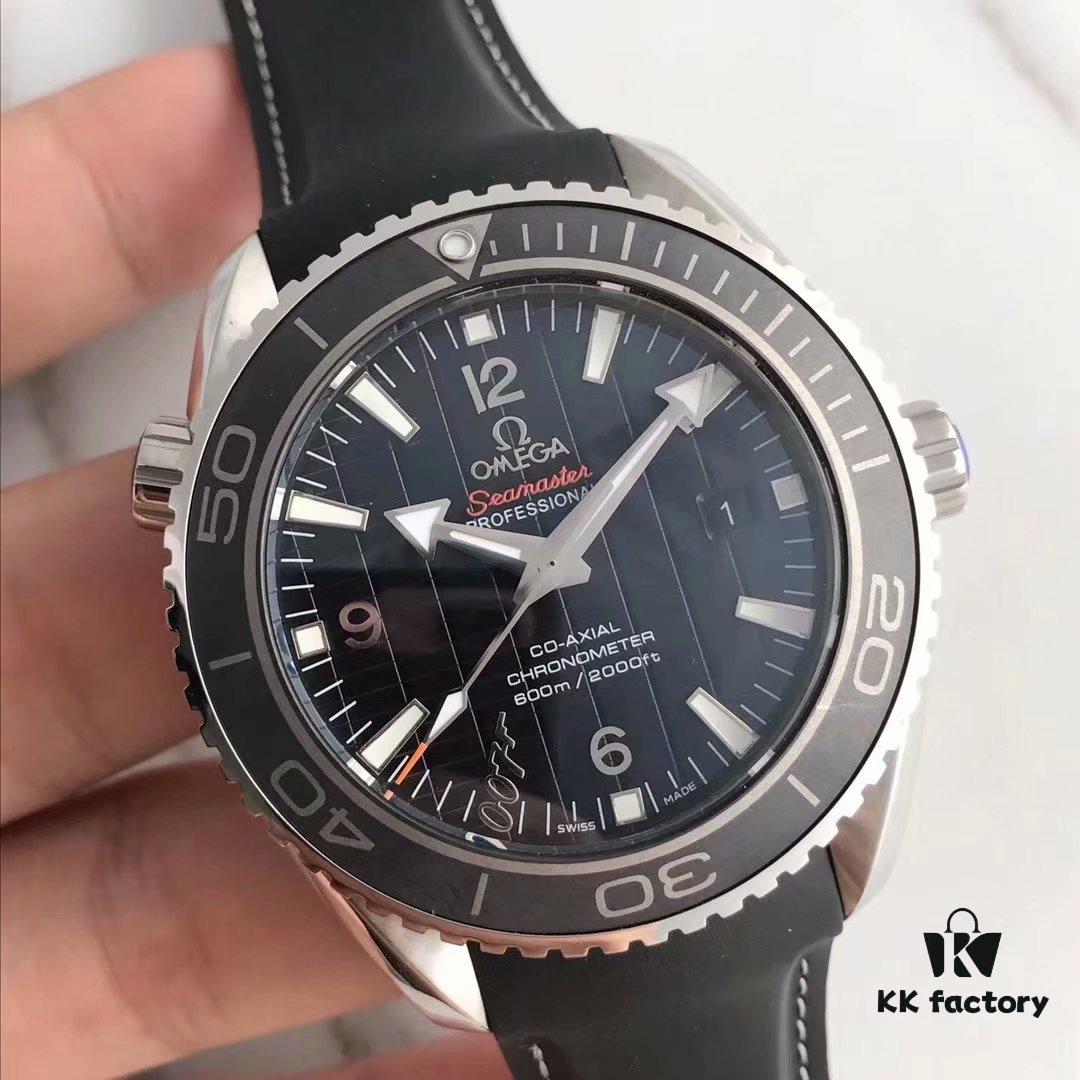 BF Fine Collection Omega Seamaster 600m Diver's Watch for Men, Equipped with Original Co-Axial 8500 Movement, Full Waterproof and Super Luminous, 1:1 Replica with Flawless Craftsmanship (Compatible with Steel and Rubber Straps)