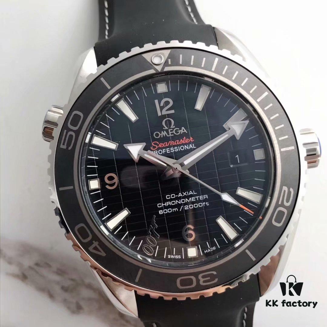 BF Fine Collection Omega Seamaster 600m Diver's Watch for Men, Equipped with Original Co-Axial 8500 Movement, Full Waterproof and Super Luminous, 1:1 Replica with Flawless Craftsmanship (Compatible with Steel and Rubber Straps)