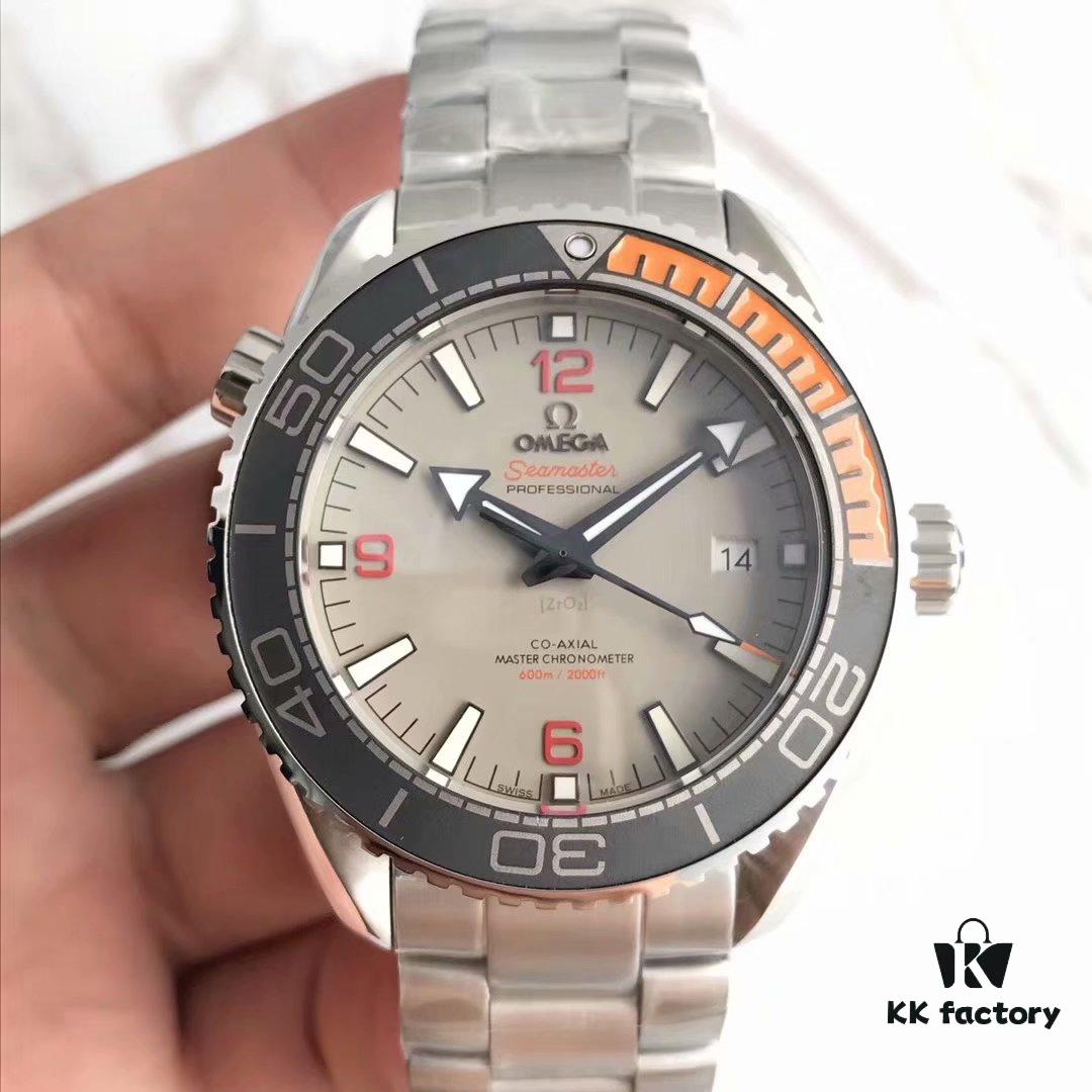 BF Fine Collection Omega Seamaster 600m Diver's Watch for Men, Equipped with Original Co-Axial 8900 Movement, Deep Waterproof, Superb Luminescence, Fully Replicated 1:1 Structure, Flawless and Perfect (Compatible with Steel and Rubber Straps)