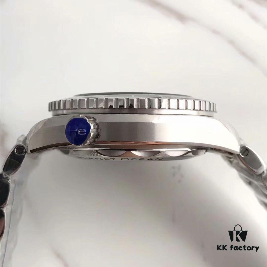 BF Fine Collection Omega Seamaster 600m Diver's Watch for Men, Equipped with Original Co-Axial 8900 Movement, Deep Waterproof, Superb Luminescence, Fully Replicated 1:1 Structure, Flawless and Perfect (Compatible with Steel and Rubber Straps)