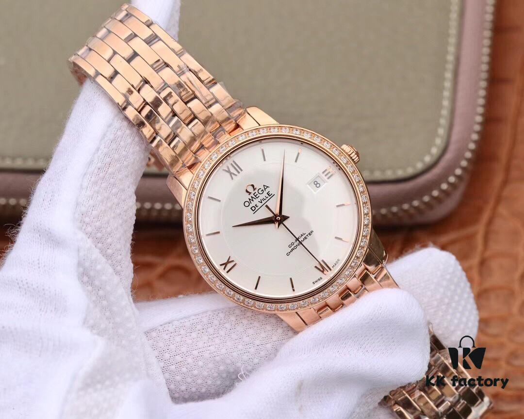 VK Factory De Ville Series, 36.8mm V2 Version Arrived! The Only Replica Omega with Fully Interchangeable Parts on the Market!