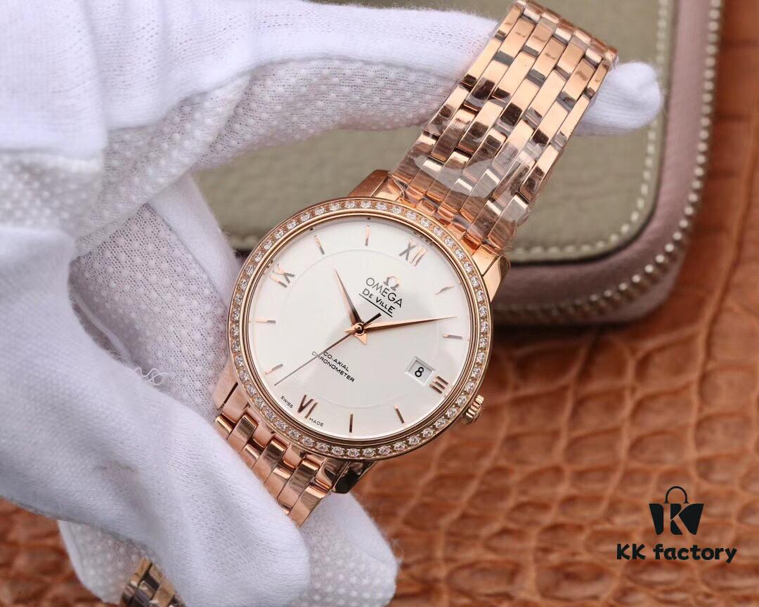 VK Factory De Ville Series, 36.8mm V2 Version Arrived! The Only Replica Omega with Fully Interchangeable Parts on the Market!