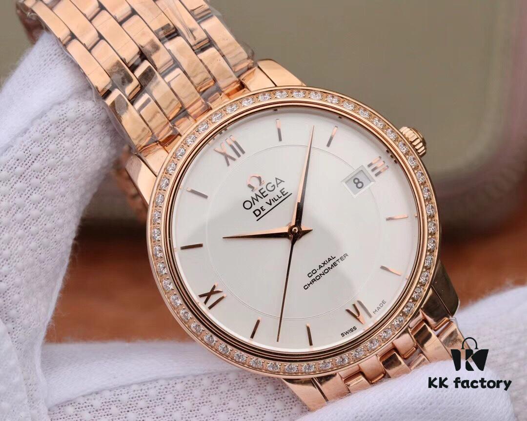 VK Factory De Ville Series, 36.8mm V2 Version Arrived! The Only Replica Omega with Fully Interchangeable Parts on the Market!