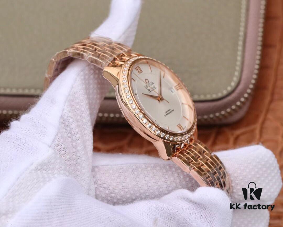 VK Factory De Ville Series, 36.8mm V2 Version Arrived! The Only Replica Omega with Fully Interchangeable Parts on the Market!