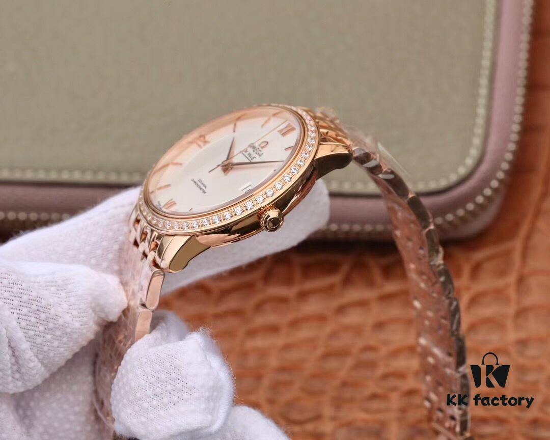 VK Factory De Ville Series, 36.8mm V2 Version Arrived! The Only Replica Omega with Fully Interchangeable Parts on the Market!