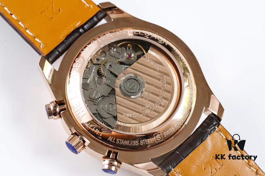 Authentic Taiwan Factory TW Longines Master Moonphase Eight-Hand Watch