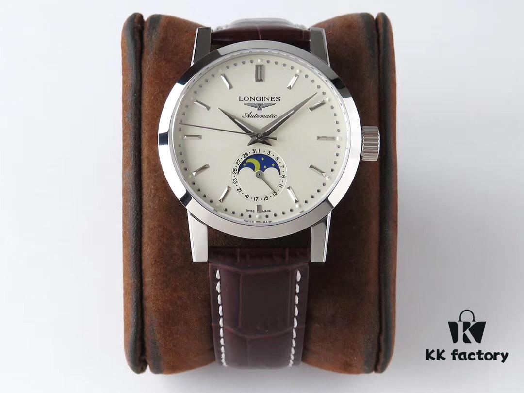 AC's Latest Moon Phase Watch, Longines Classic Traditional Series L4.826.4.92.2