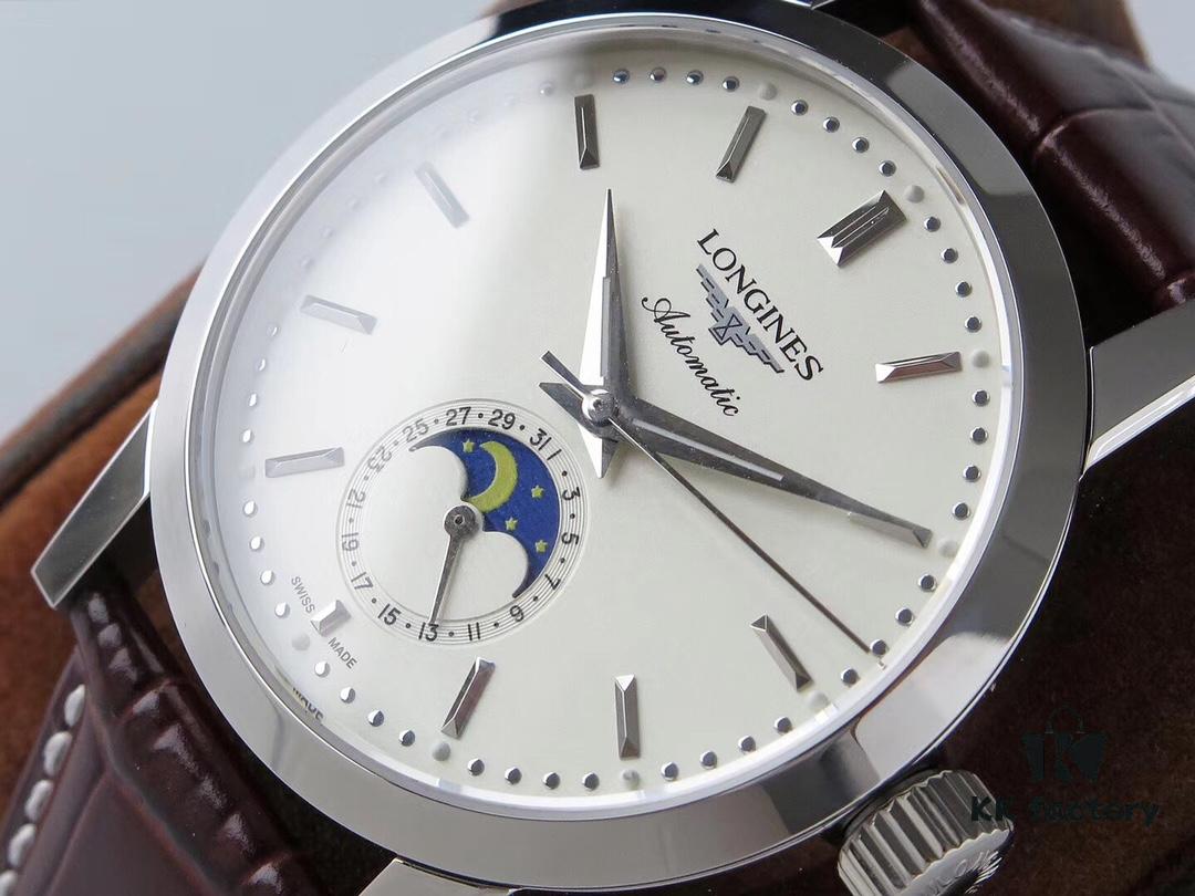 AC's Latest Moon Phase Watch, Longines Classic Traditional Series L4.826.4.92.2