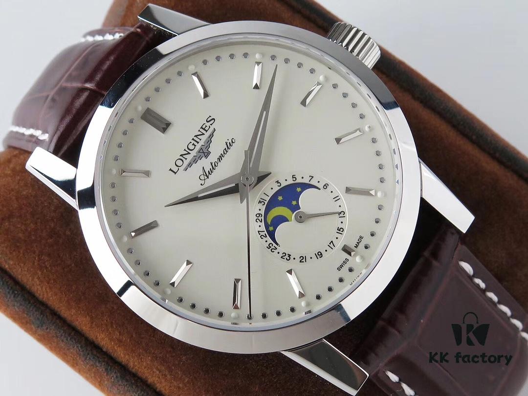 AC's Latest Moon Phase Watch, Longines Classic Traditional Series L4.826.4.92.2