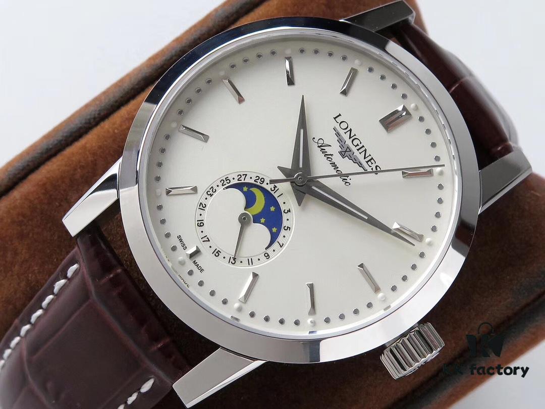 AC's Latest Moon Phase Watch, Longines Classic Traditional Series L4.826.4.92.2