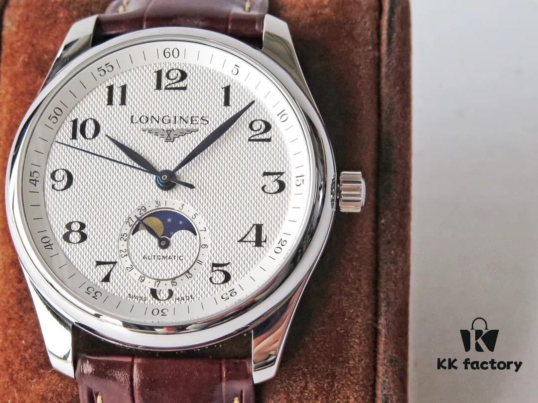 GS's Year-End Masterpiece: Longines Master Collection L2.909.4.78.3 Moonphase Watch Takes Center Stage with Elegant Simplicity