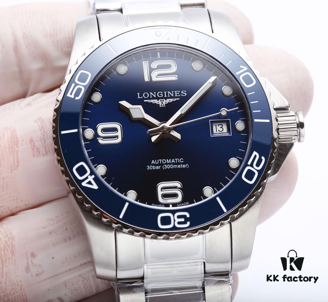 TW Longines Conquest 'Master of the Ocean', A New Legend Arrives. Cutting Through Waves, Forging Ahead. TW Craftsmanship, Guaranteed Excellence.