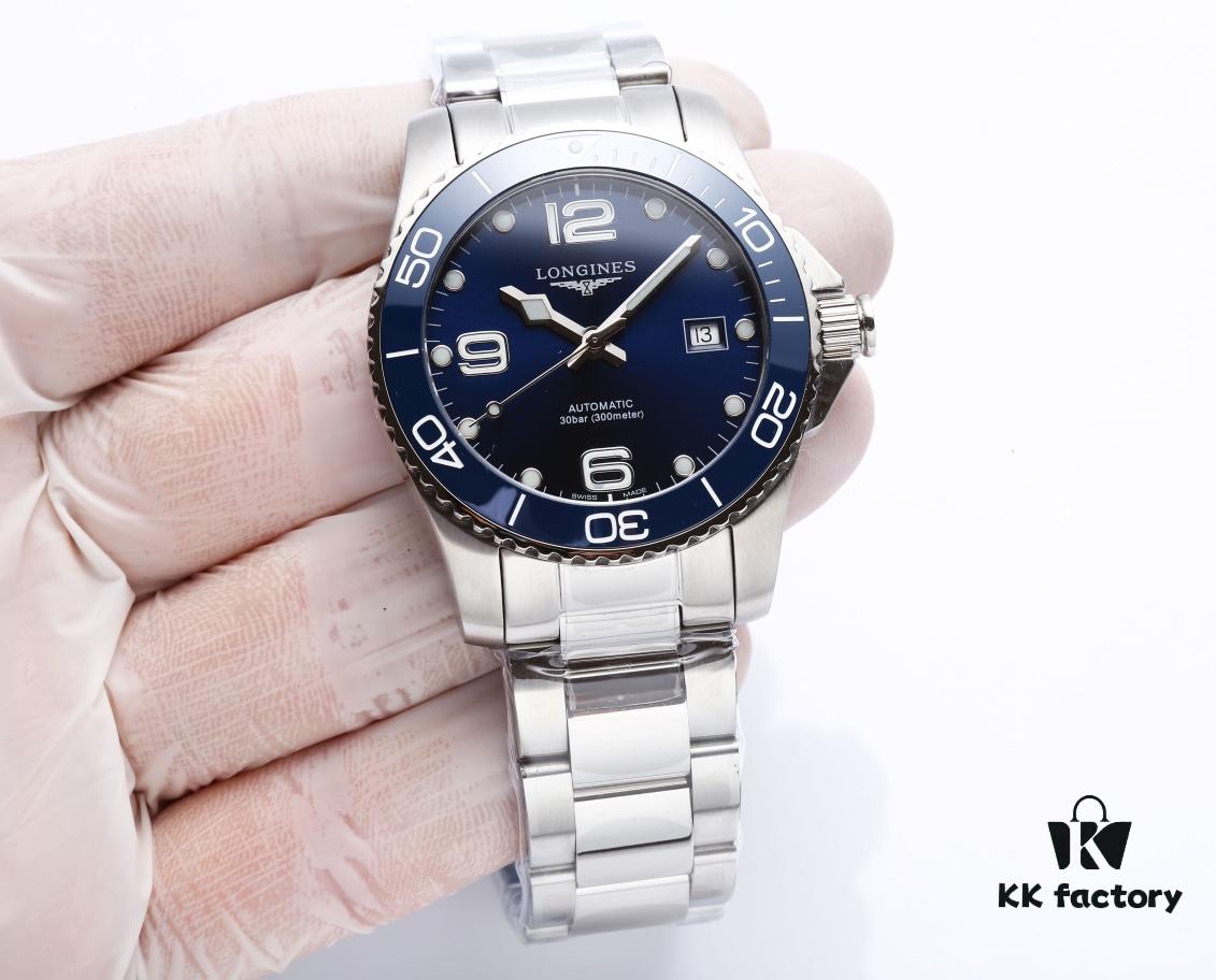 TW Longines Conquest 'Master of the Ocean', A New Legend Arrives. Cutting Through Waves, Forging Ahead. TW Craftsmanship, Guaranteed Excellence.