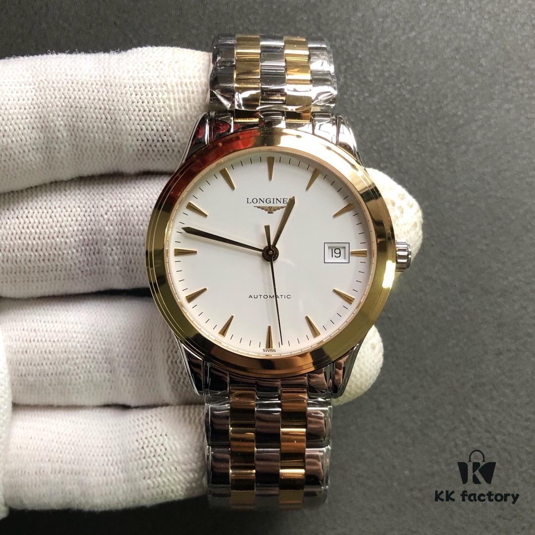 Market's Highest Version YC Fine 2018 New Official Latest Version LONGINES Longines Conquest Series Original Mold 1:1 Replica Scratch-Resistant Sapphire Crystal 316 Stainless Steel Case Compatible with Genuine Parts for Seamless Replacement 38.5mm Authentic Thickness Movement Using 2892 Modified L619/888 Automatic Ultra-Thin Mechanical Movement Original Folding Clasp One Watch One Card One Tag Serial Number Synchronized with Boutique