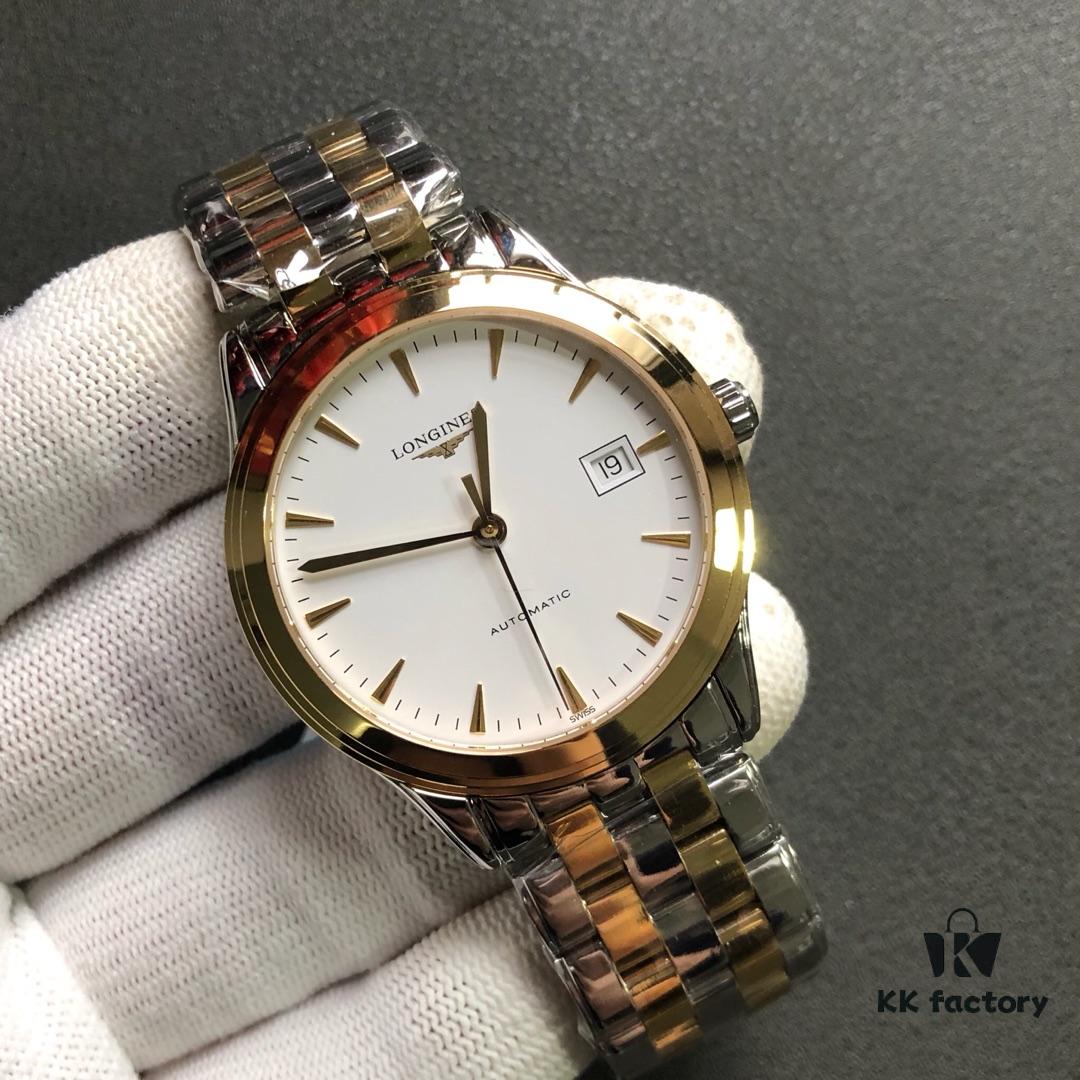 Market's Highest Version YC Fine 2018 New Official Latest Version LONGINES Longines Conquest Series Original Mold 1:1 Replica Scratch-Resistant Sapphire Crystal 316 Stainless Steel Case Compatible with Genuine Parts for Seamless Replacement 38.5mm Authentic Thickness Movement Using 2892 Modified L619/888 Automatic Ultra-Thin Mechanical Movement Original Folding Clasp One Watch One Card One Tag Serial Number Synchronized with Boutique