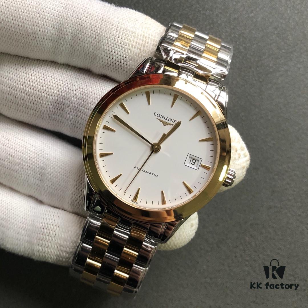 Market's Highest Version YC Fine 2018 New Official Latest Version LONGINES Longines Conquest Series Original Mold 1:1 Replica Scratch-Resistant Sapphire Crystal 316 Stainless Steel Case Compatible with Genuine Parts for Seamless Replacement 38.5mm Authentic Thickness Movement Using 2892 Modified L619/888 Automatic Ultra-Thin Mechanical Movement Original Folding Clasp One Watch One Card One Tag Serial Number Synchronized with Boutique