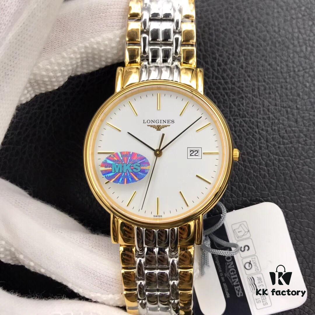 MKS New Arrival Longines Elegant Quartz Series