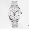 GS Masterpiece: Longines Master Collection L2.909.4.78.3 Moon Phase Watch Makes a Stunning Debut with Simplicity and Elegance Exuding Composure and Grace