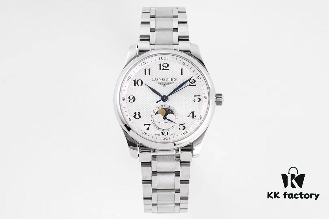 GS Masterpiece: Longines Master Collection L2.909.4.78.3 Moon Phase Watch Makes a Stunning Debut with Simplicity and Elegance Exuding Composure and Grace