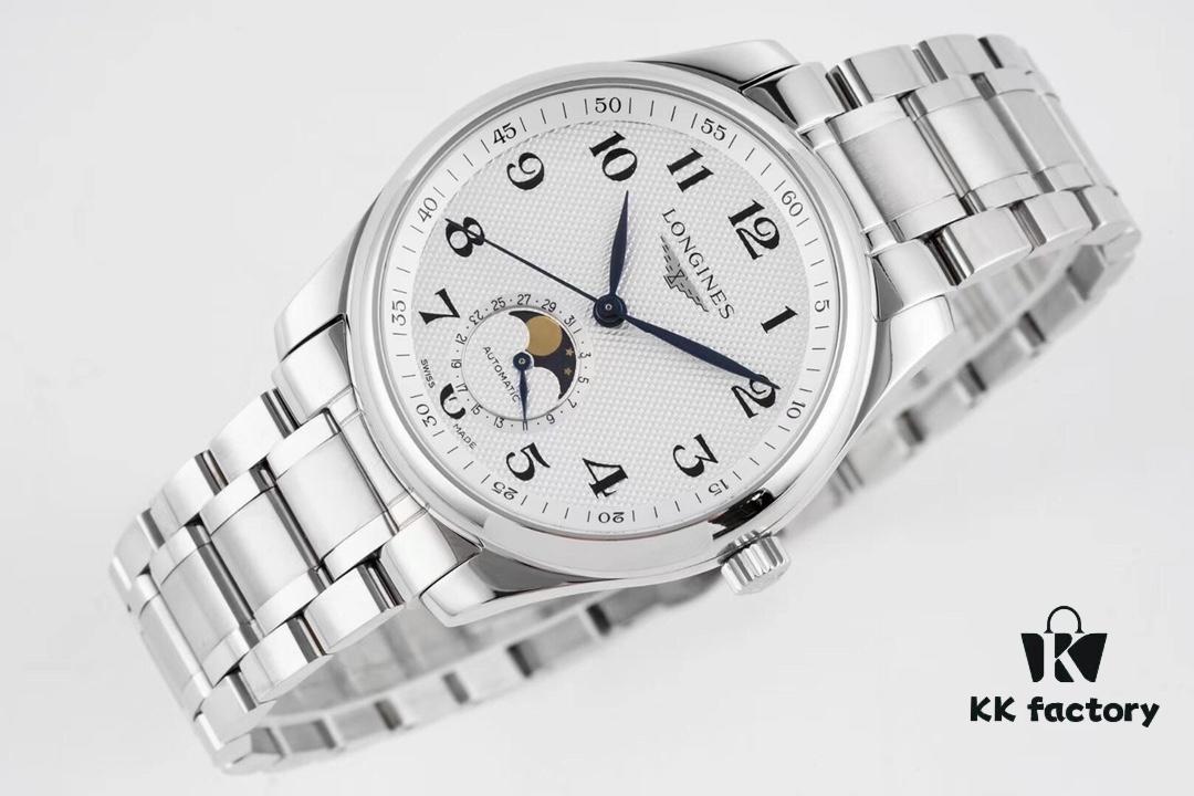 GS Masterpiece: Longines Master Collection L2.909.4.78.3 Moon Phase Watch Makes a Stunning Debut with Simplicity and Elegance Exuding Composure and Grace