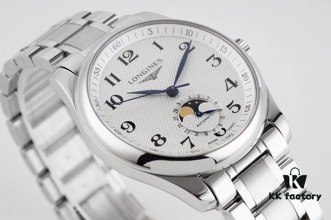 GS Masterpiece: Longines Master Collection L2.909.4.78.3 Moon Phase Watch Makes a Stunning Debut with Simplicity and Elegance Exuding Composure and Grace