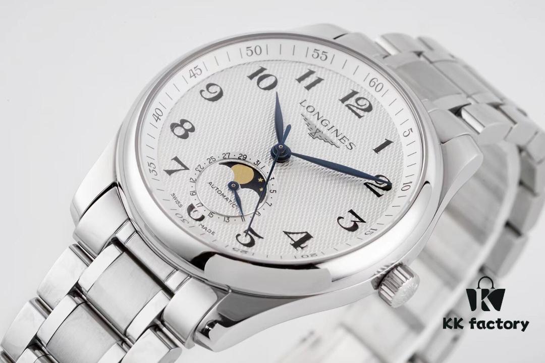 GS Masterpiece: Longines Master Collection L2.909.4.78.3 Moon Phase Watch Makes a Stunning Debut with Simplicity and Elegance Exuding Composure and Grace