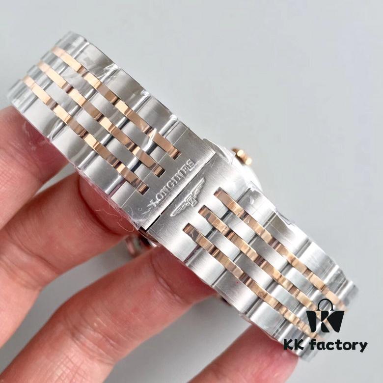 A.Factory (AF) - Longines Master Collection Record Series Automatic Mechanical Watch, 40mm Stainless Steel Case with Sapphire Crystal, Top-Quality Replica Crafted to Swiss Standards