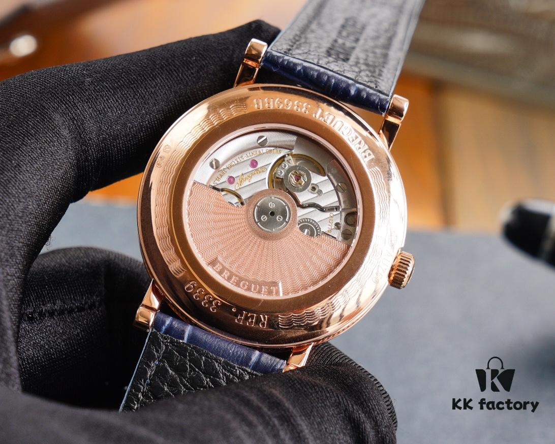 Breguet Classique Series 5177 Blue 'Grand Feu' Enamel Dial Watch