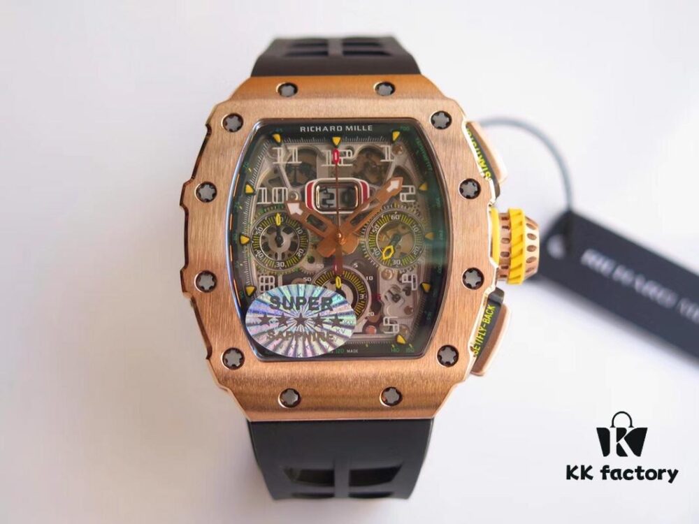 KV Richard Mille RM11-03RG Series Perfect Ergonomic Design Aligns with the Brand's Pursuit of Iconic Excellence