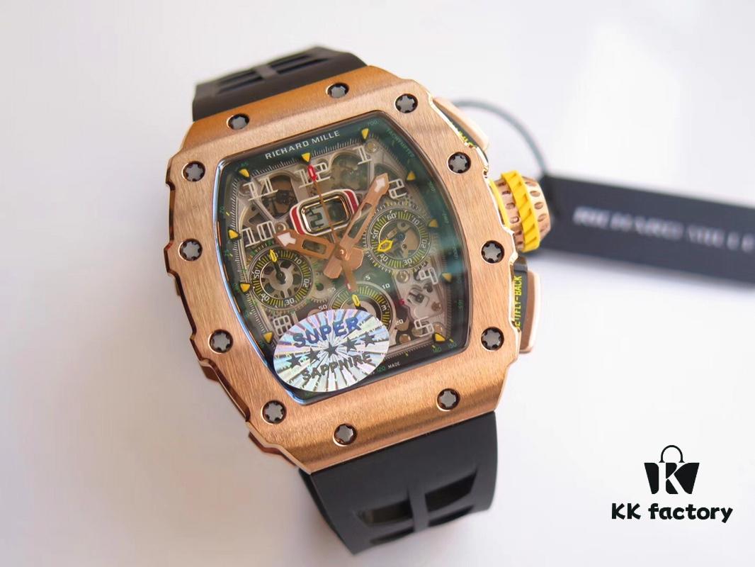 KV Richard Mille RM11-03RG Series Perfect Ergonomic Design Aligns with the Brand's Pursuit of Iconic Excellence
