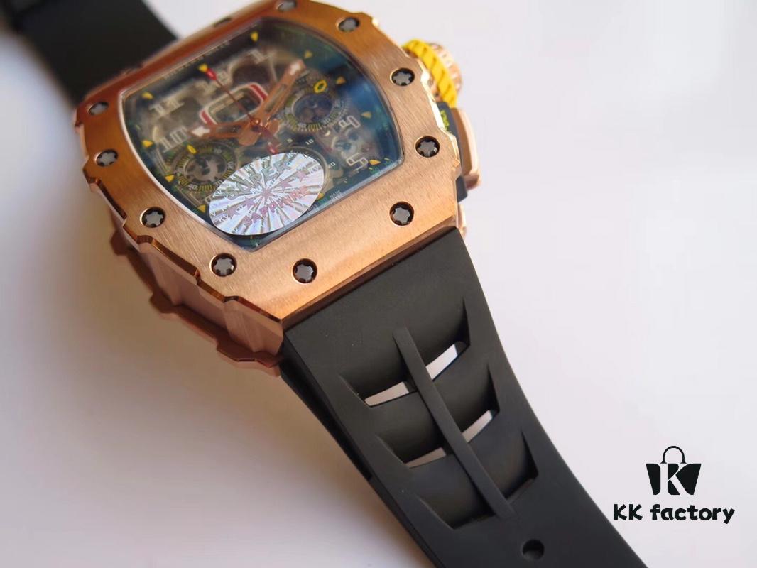 KV Richard Mille RM11-03RG Series Perfect Ergonomic Design Aligns with the Brand's Pursuit of Iconic Excellence
