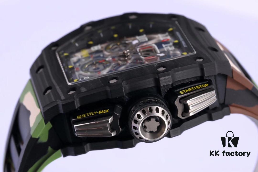 KV Taiwan Factory New Masterpiece Richard Mille RM011-03 NTPT Carbon Fiber Watch