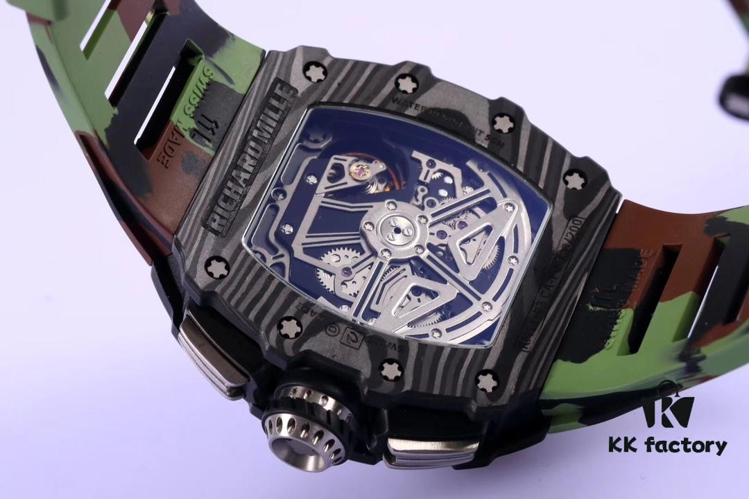 KV Taiwan Factory New Masterpiece Richard Mille RM011-03 NTPT Carbon Fiber Watch