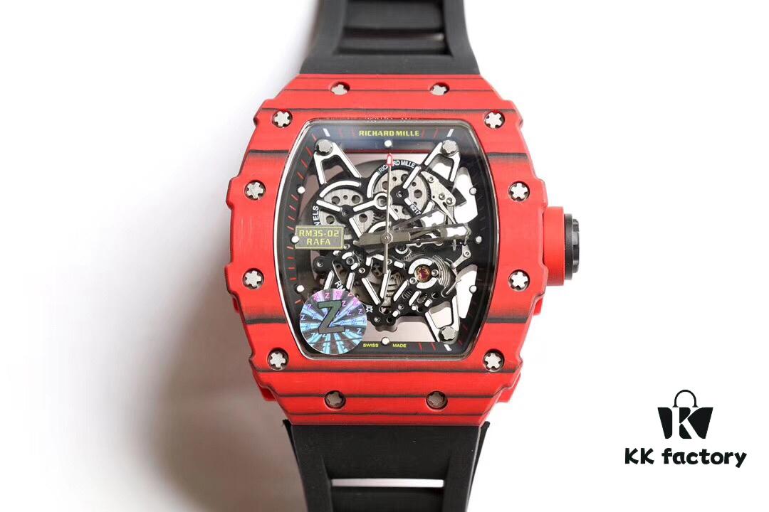 Z Factory Production Original Weave Richard Mille RM35-02 Full Carbon Fiber Series