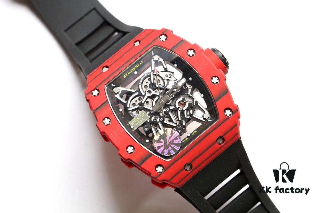 Z Factory Production Original Weave Richard Mille RM35-02 Full Carbon Fiber Series