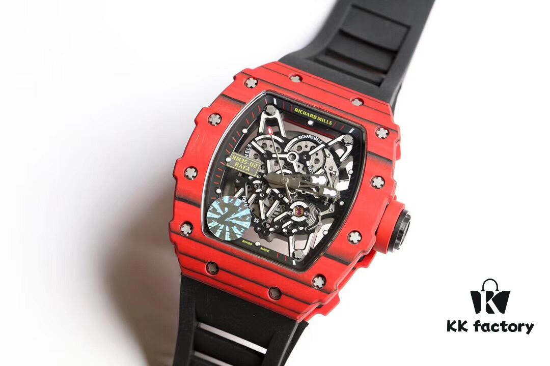 Z Factory Production Original Weave Richard Mille RM35-02 Full Carbon Fiber Series