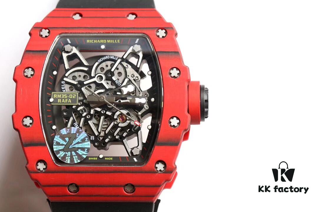 Z Factory Production Original Weave Richard Mille RM35-02 Full Carbon Fiber Series