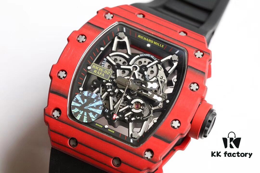 Z Factory Production Original Weave Richard Mille RM35-02 Full Carbon Fiber Series