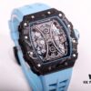 JB Richard Mille RM53-01 Upgraded Version Men's Watch - Carbon Fiber Case with Genuine Tourbillon Movement