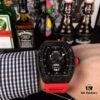 Richard Mille RM052 Series Latest Skull Carbon Fiber Upgrade Edition, Skeleton Design with Carbon Fiber Case and Original Imported Mechanical Movement