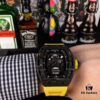 Richard Mille RM052 Series Latest Skull Carbon Fiber Upgrade Edition, Skeleton Design with Carbon Fiber Case and Original Imported Mechanical Movement