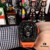 Richard Mille RM052 Series Latest Skull Carbon Fiber Upgrade Edition, Skeleton Design with Carbon Fiber Case and Original Imported Mechanical Movement