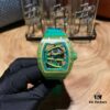 Richard Mille RM59-01 in Imported Green-Yellow Special Polymer, Skeleton Automatic Movement with Mineral Tempered Glass