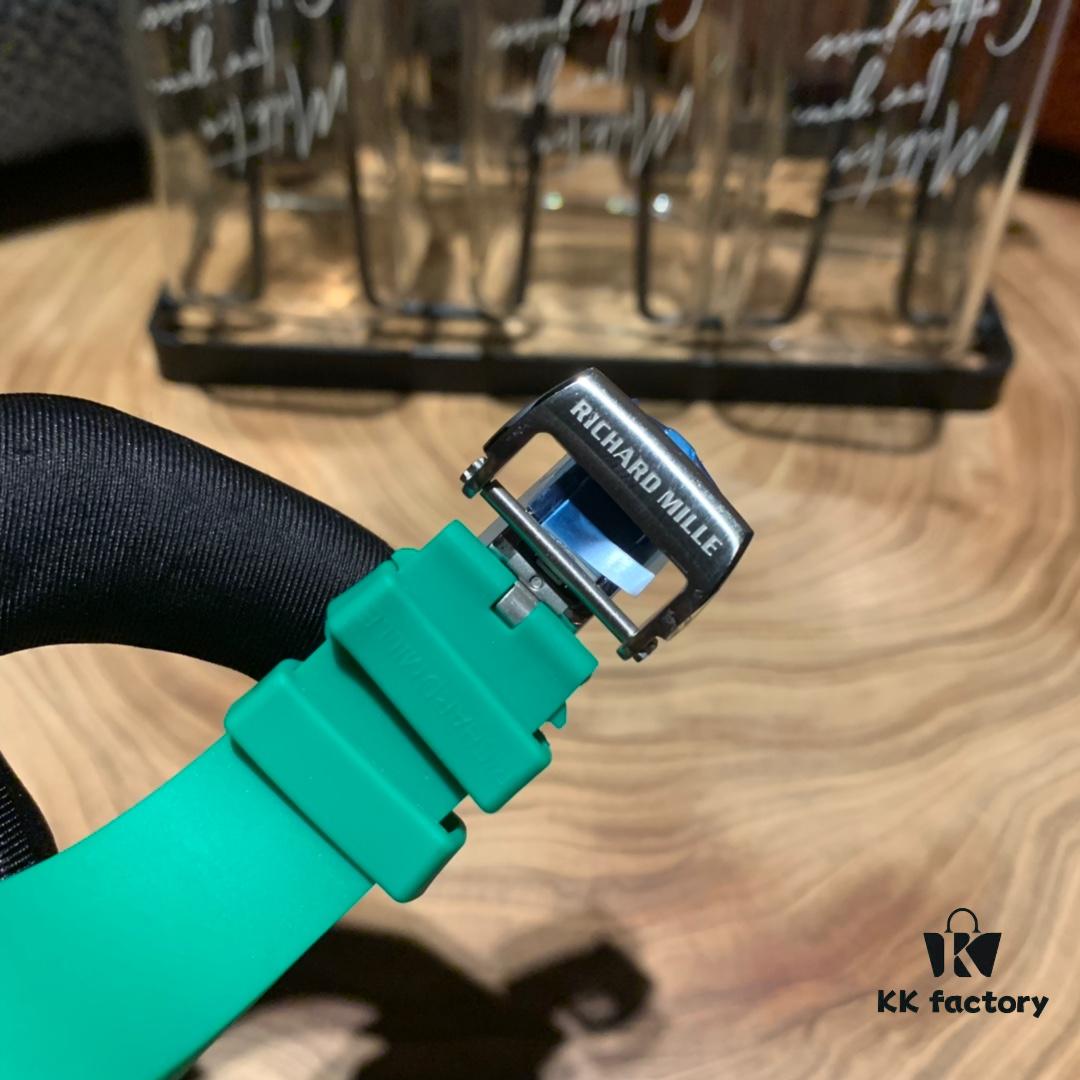 Richard Mille RM59-01 in Imported Green-Yellow Special Polymer, Skeleton Automatic Movement with Mineral Tempered Glass